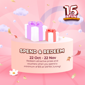 15&amp;Fun Spend Redeem 300px x 300px