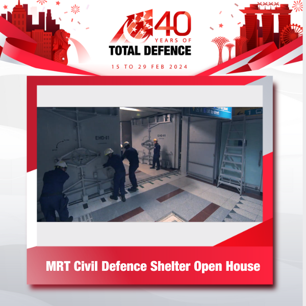MRT Civil Defence Shelter Open House (Members Exclusive)
