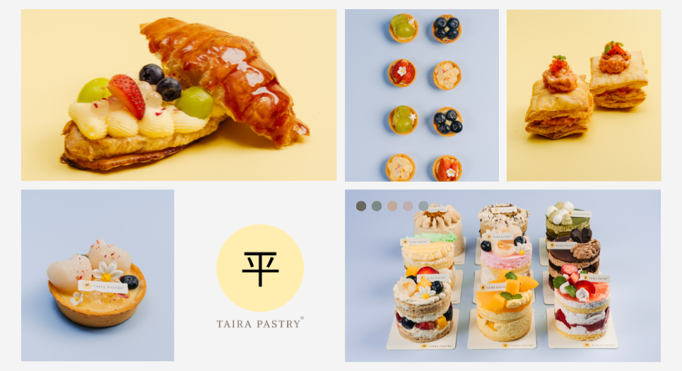 taira pastry banner for safra