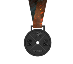 SAFRA Fitness Fest Finisher Medal