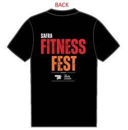 SAFRA Fitness Fest TShirt - Back