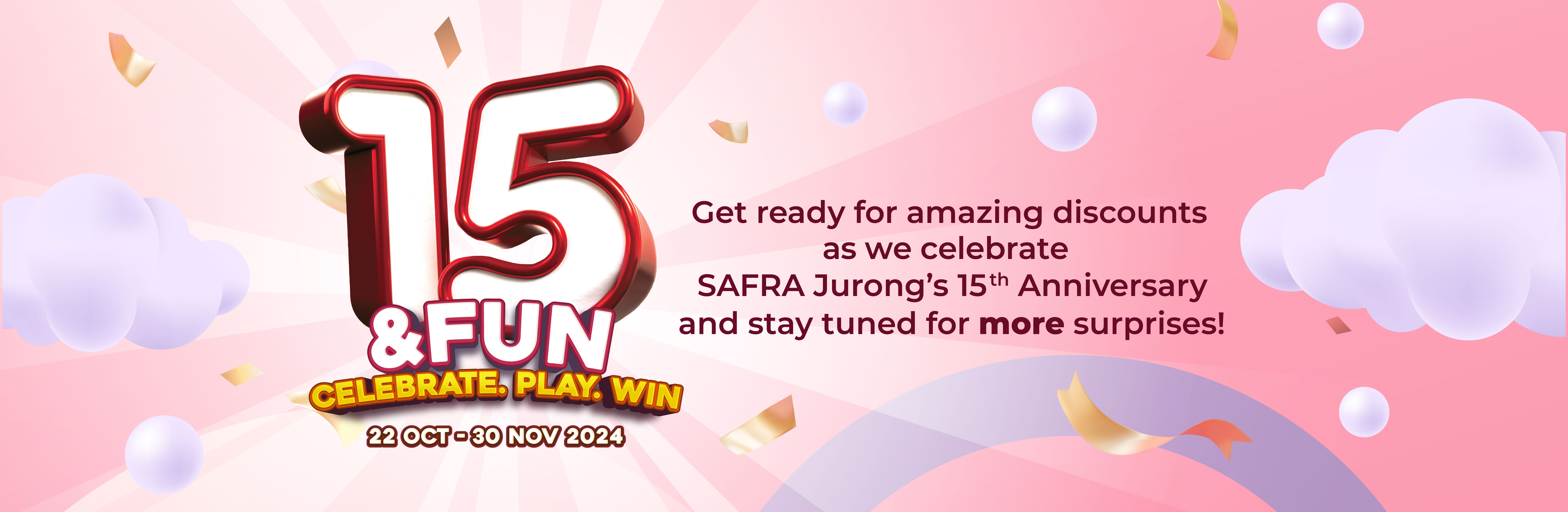 SAFRA Jurong 15th Anniversary