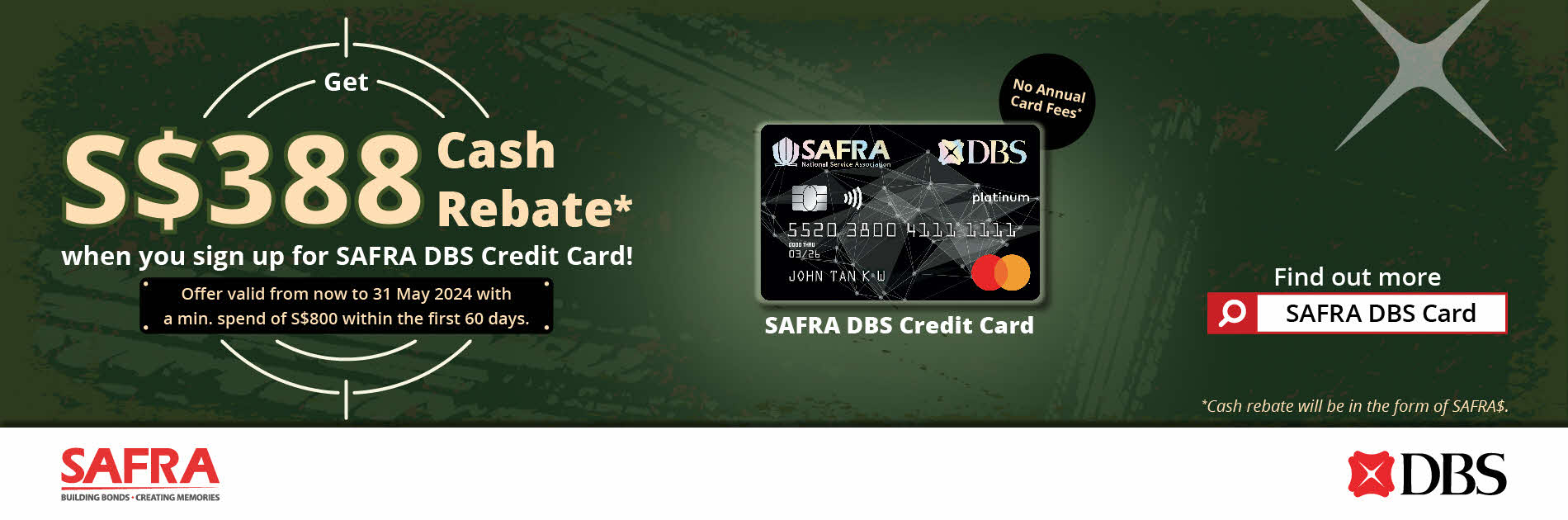 DBS Credit Card 388 Deal
