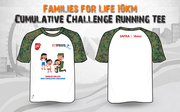 Families For Life Cumulative Challenge Running Tee