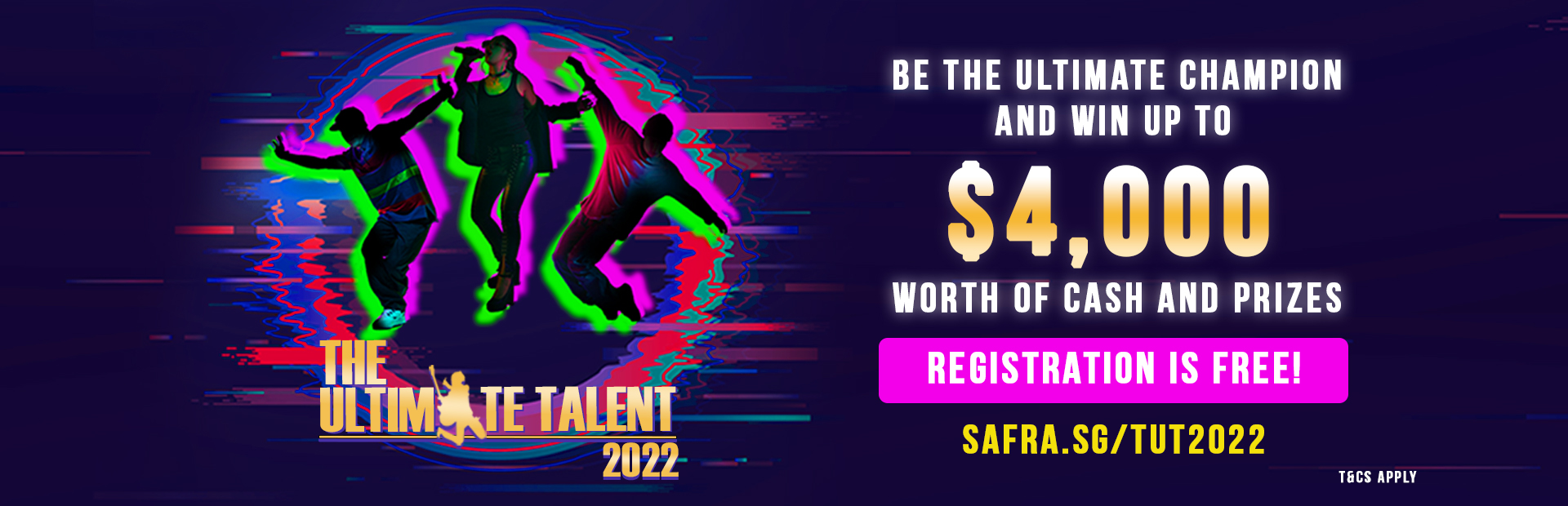 The Ultimate Talent Reg Banner