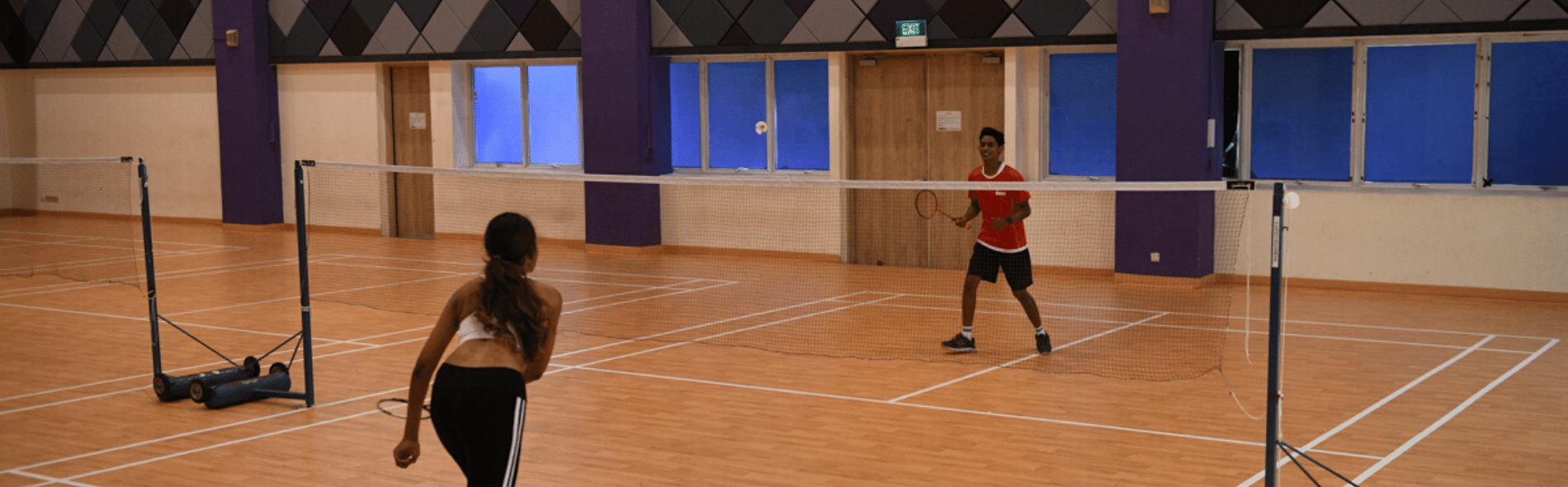 58  Badminton court booking cc For Learning