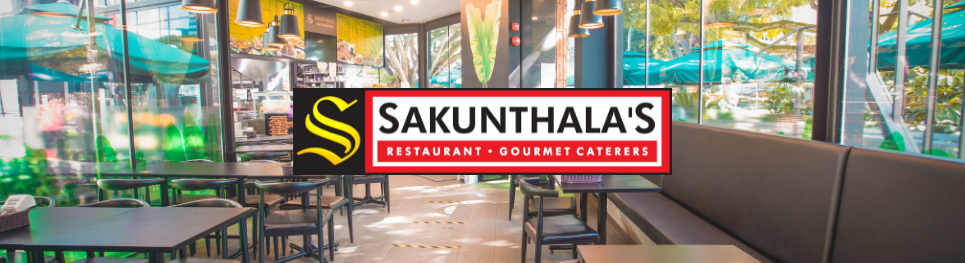 Sakunthala's Restaurant 965 x 263 px