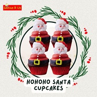 Hohoho Santa Cupcakes 200x200